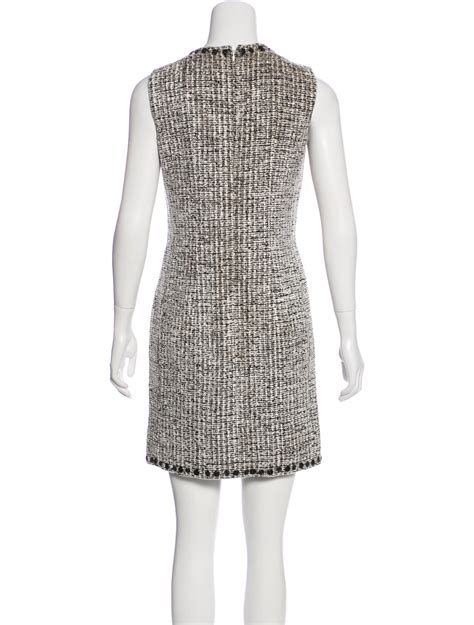 chanel tweed dresses